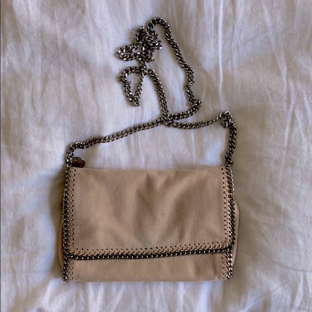 Stella McCartney crossbody nude bag